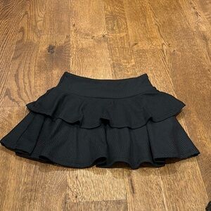 SLS Apparel Girls Skirt Black Size Medium